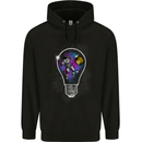 Zero Gravity Astronaut Space Universe Mens Hoodie Black