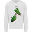 Zombie Selfie Funny Halloween Horror Mens Sweatshirt Jumper White