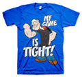 Popeye my game is tight men's cartoon t-shirt