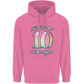 10 Year Old Birthday Girl Double Digits 10th Childrens Kids Hoodie Azalea