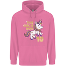 10 Year Old Birthday Girl Magical Unicorn 10th Childrens Kids Hoodie Azalea
