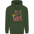 11th Birthday Girl 11 Year Old Princess Childrens Kids Hoodie Forest Green