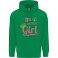 11th Birthday Girl 11 Year Old Princess Childrens Kids Hoodie Irish Green