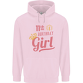 11th Birthday Girl 11 Year Old Princess Childrens Kids Hoodie Light Pink