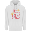 11th Birthday Girl 11 Year Old Princess Childrens Kids Hoodie White
