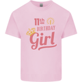 11th Birthday Girl 11 Year Old Princess Kids T-Shirt Childrens Light Pink