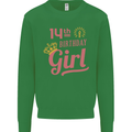 14th Birthday Girl 14 Year Old Princess Kids Sweatshirt Jumper Irish Green