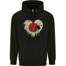 Love Japan Flag Japanese Day Football Mens 80% Cotton Hoodie