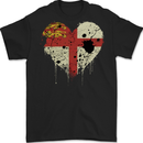 Love Flag Sark Football Mens T-Shirt 100% Cotton