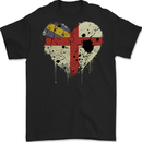 Love Flag Herm Football Mens T-Shirt 100% Cotton