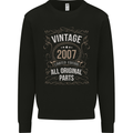16th Birthday Limited Edition 2007 Mens Sweatshirt Jumper Black