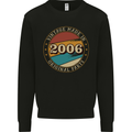 17th Birthday  Vintage Made In 2006 Mens Sweatshirt Jumper Black