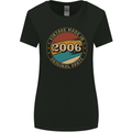 17th Birthday  Vintage Made In 2006 Womens Wider Cut T-Shirt Black