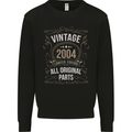 19th Birthday Limited Edition 2004 Mens Sweatshirt Jumper Black