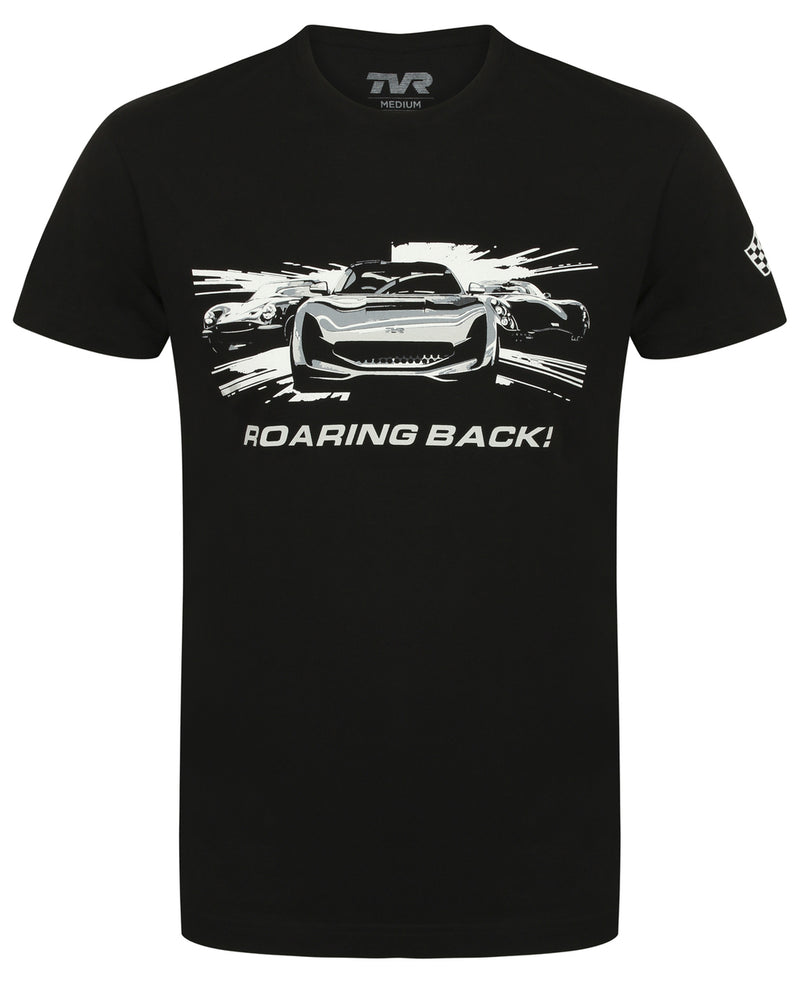 Griffith Roaring T-Shirt Back Spirit of Driving Mens Official Merchandise