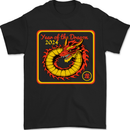 2024 Year of the Dragon Mens T-Shirt 100% Cotton Black
