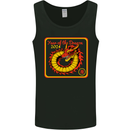 2024 Year of the Dragon Mens Vest Tank Top Black