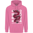 2024 Zodiac Chinese New Year of the Dragon Childrens Kids Hoodie Azalea