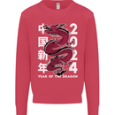2024 Zodiac Chinese New Year of the Dragon Kids Sweatshirt Jumper Heliconia