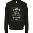 24th Birthday Limited Edition 1999 Mens Sweatshirt Jumper Black