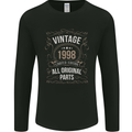 25th Birthday Limited Edition 1998 Mens Long Sleeve T-Shirt Black