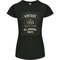 27th Birthday Limited Edition 1996 Womens Petite Cut T-Shirt Black