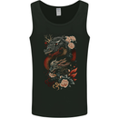 2 Chinese Dragons Fantasy Mens Vest Tank Top Black