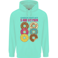 Funny Donut Check Out My 5 1/2 Pack Food Gym Childrens Kids Hoodie Peppermint