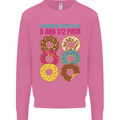 Funny Donut Check Out My 5 1/2 Pack Food Gym Mens Sweatshirt Jumper Azalea