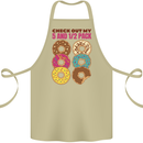 Check Out My 5 1/2 Pack Funny Donut Food Gym Cotton Apron 100% Organic Khaki