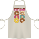 Check Out My 5 1/2 Pack Funny Donut Food Gym Cotton Apron 100% Organic Natural