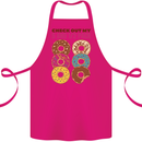 Check Out My 5 1/2 Pack Funny Donut Food Gym Cotton Apron 100% Organic Pink