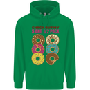 Check Out My 5 1/2 Pack Funny Donut Food Gym Mens 80% Cotton Hoodie Irish Green