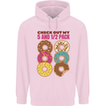 Check Out My 5 1/2 Pack Funny Donut Food Gym Mens 80% Cotton Hoodie Light Pink