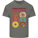 Check Out My 5 1/2 Pack Funny Donut Food Gym Mens Cotton T-Shirt Tee Top Charcoal