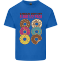 Check Out My 5 1/2 Pack Funny Donut Food Gym Mens Cotton T-Shirt Tee Top Royal Blue