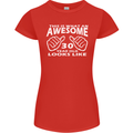 30th Birthday 30 Year Old This Is What Womens Petite Cut T-Shirt Red