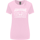 30th Birthday 30 Year Old This Is What Womens Wider Cut T-Shirt Light Pink