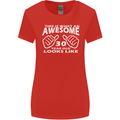 30th Birthday 30 Year Old This Is What Womens Wider Cut T-Shirt Red