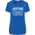 30th Birthday 30 Year Old This Is What Womens Wider Cut T-Shirt Royal Blue