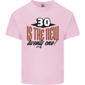 30th Birthday 30 is the New 21 Funny Kids T-Shirt Childrens Light Pink