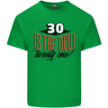 30th Birthday 30 is the New 21 Funny Mens Cotton T-Shirt Tee Top Irish Green