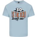 30th Birthday 30 is the New 21 Funny Mens Cotton T-Shirt Tee Top Light Blue