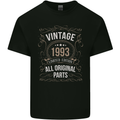 30th Birthday Limited Edition 1993 Mens Cotton T-Shirt Tee Top Black