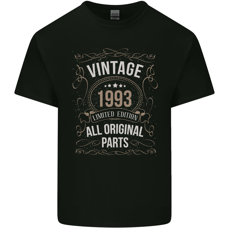 30th Birthday Limited Edition 1993 Mens Cotton T-Shirt Tee Top Black