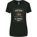 37th Birthday Limited Edition 1986 Womens Wider Cut T-Shirt Black