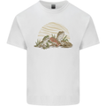 3 Bearded Dragons Mens Cotton T-Shirt Tee Top White