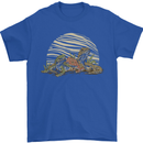 3 Bearded Dragons Mens T-Shirt 100% Cotton Royal Blue
