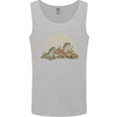 3 Bearded Dragons Mens Vest Tank Top Sports Grey