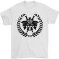 3 Sparta Helmets Bodybuilding Training Gym Mens T-Shirt 100% Cotton White
